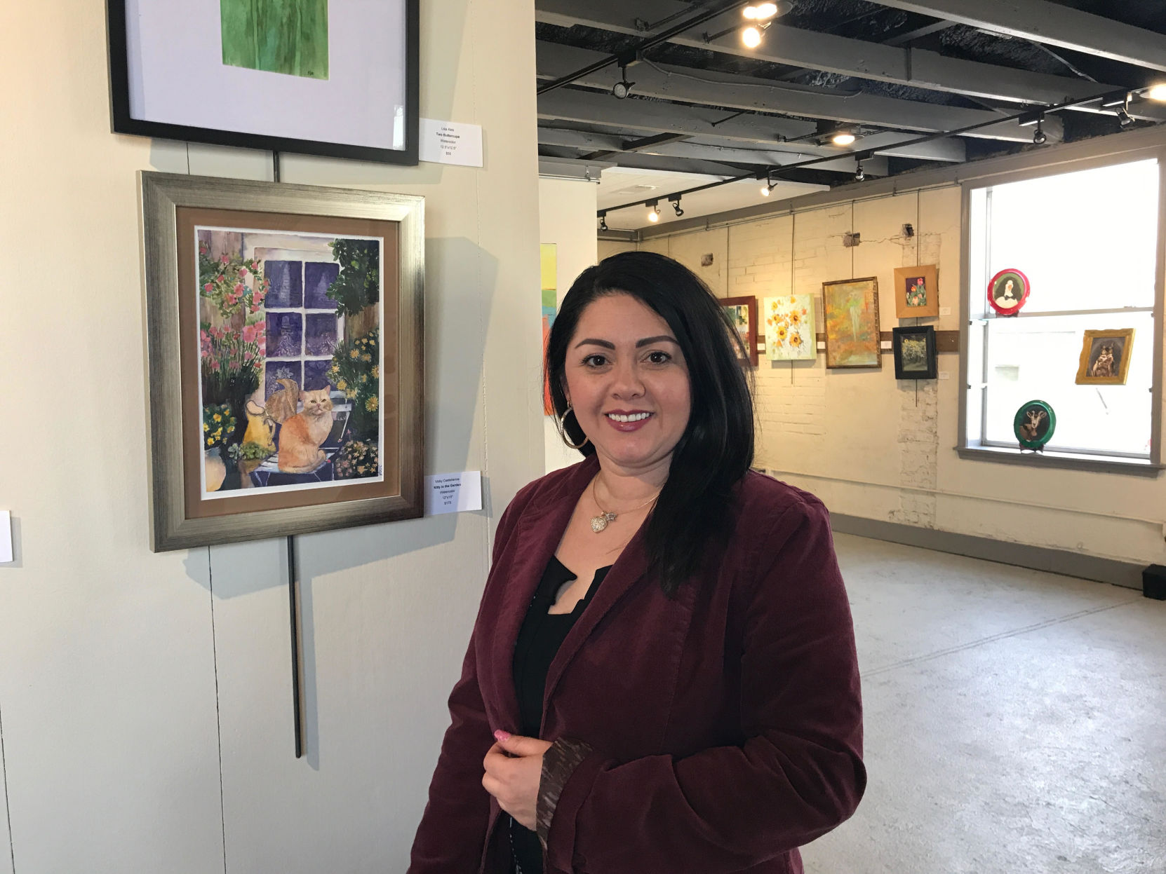 Castellanos named art exhibition winner